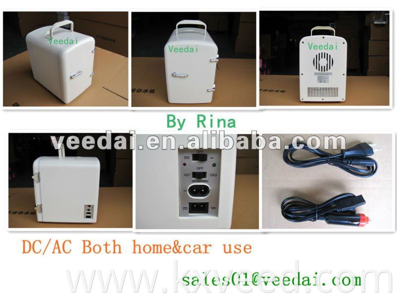 portable refrigerator 12v mini fridge 4L